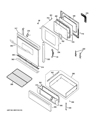 Door & drawer parts