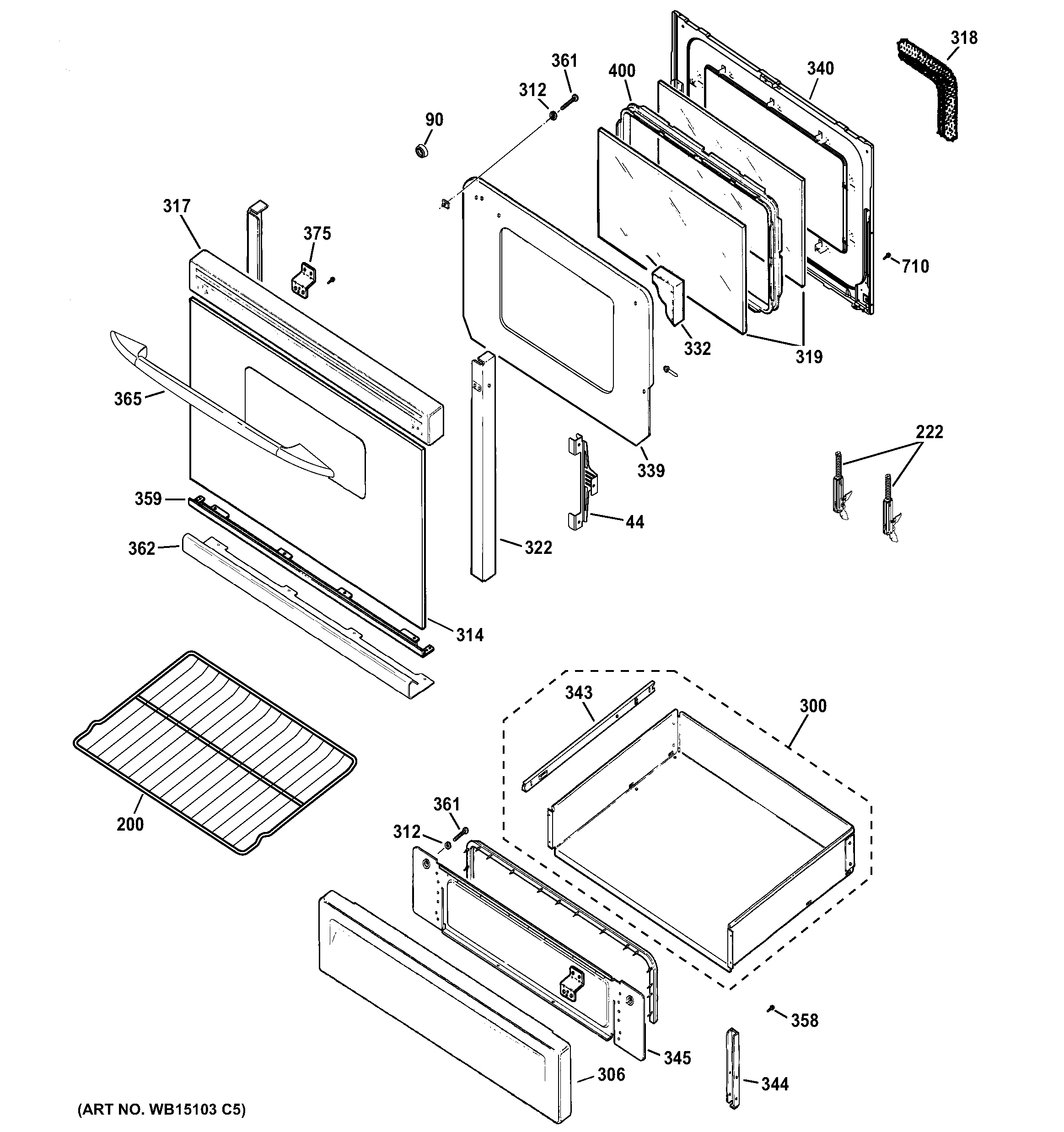Door & drawer parts
