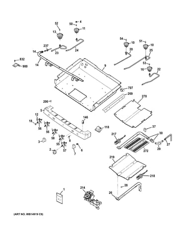 Gas & burner parts