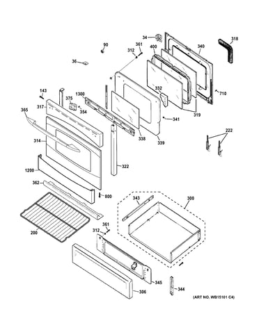 Door & drawer parts