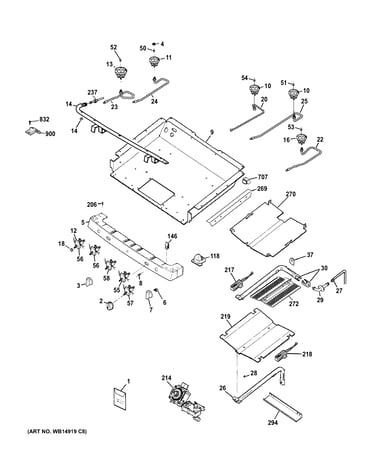 Gas & burner parts