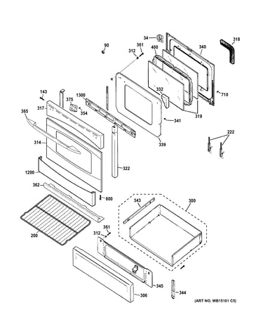 Door & drawer parts