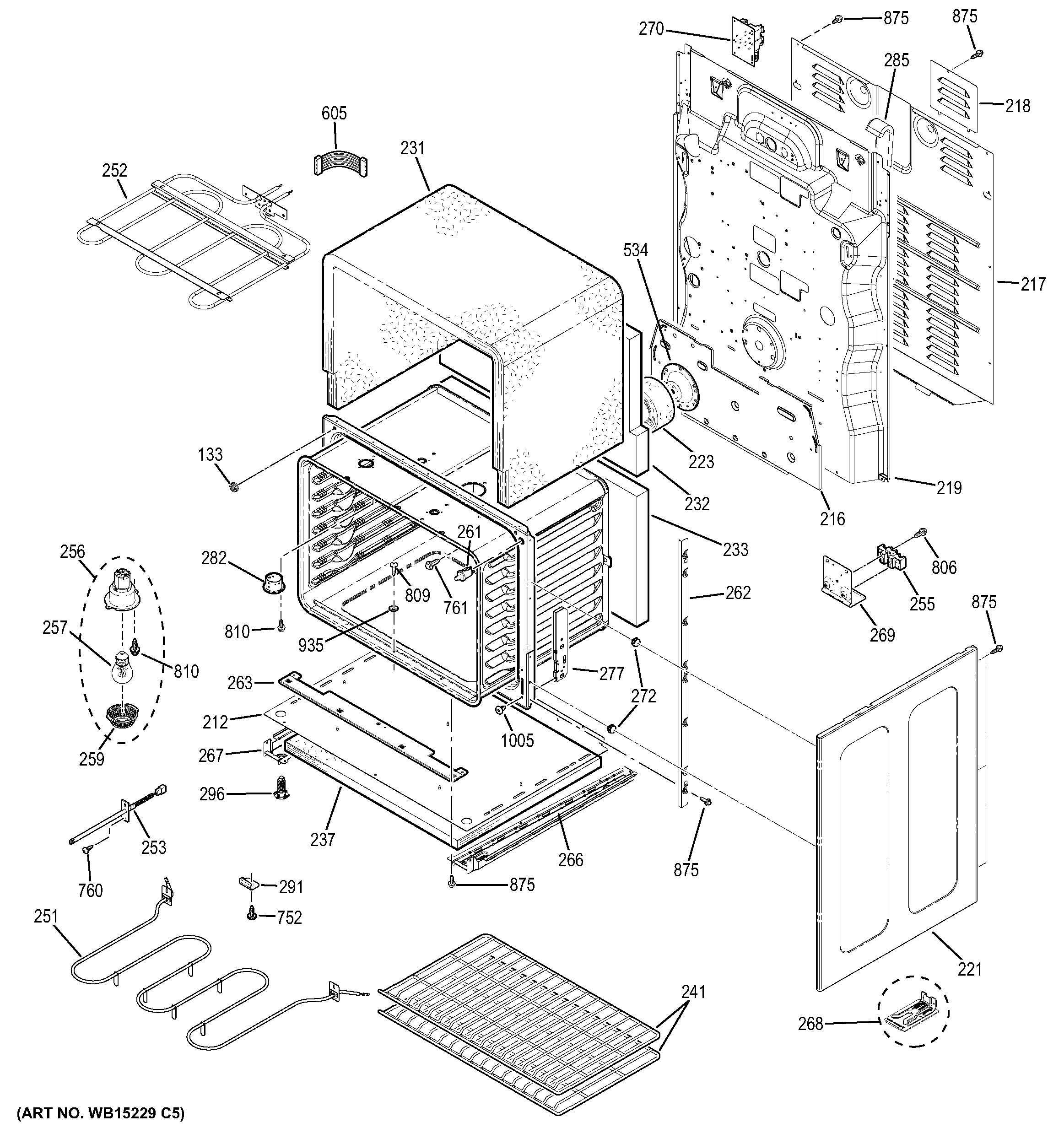 Lower oven