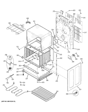 Lower oven