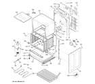 GE JB850DT1BB lower oven diagram