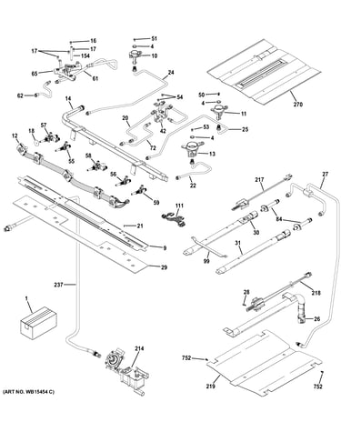 Gas & burner parts