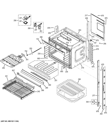 Upper oven