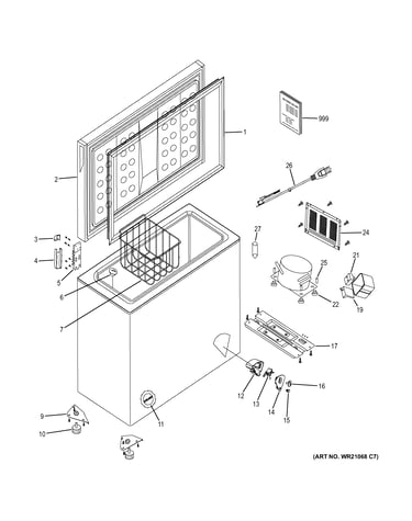 Freezer parts