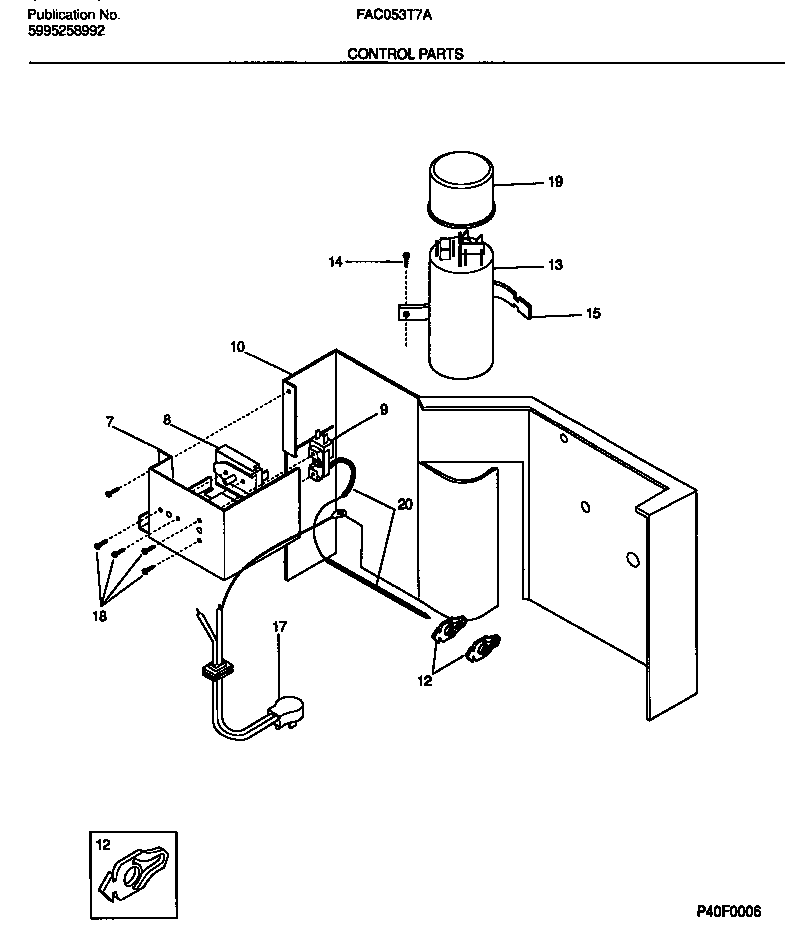 Control parts
