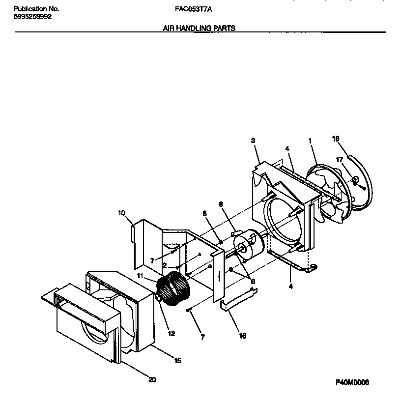 Air handling parts