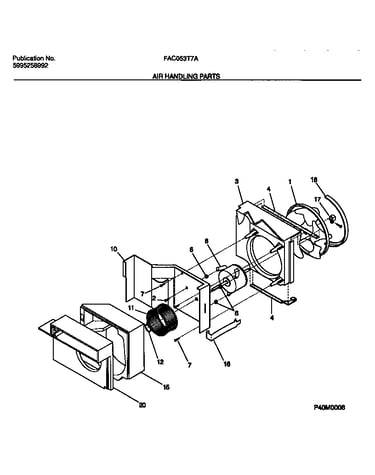 Air handling parts