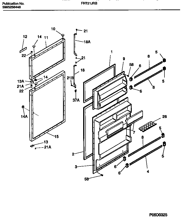 Door section