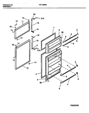Door section