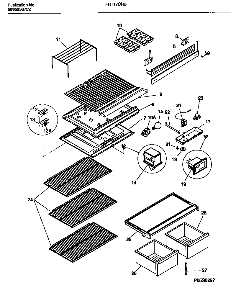 SHELVES, CONTROLS, DIVIDER, MULLION