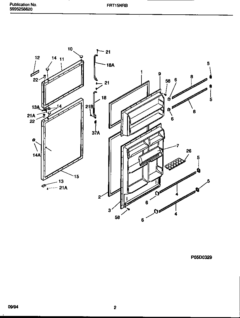Door section