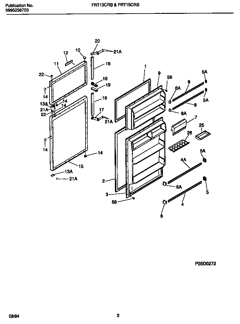 Door section