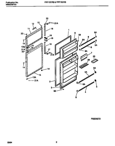 Door section