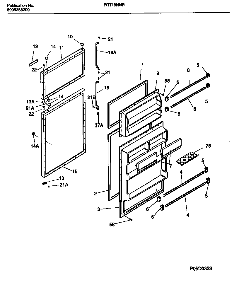 Door section