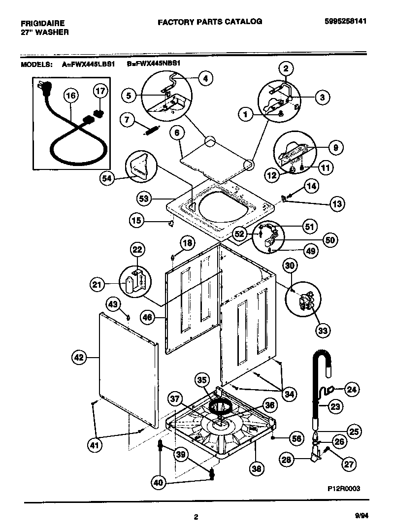 CABINET, TOP PANEL, BASE