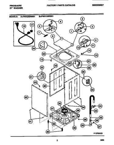 Cabinet, top panel, base