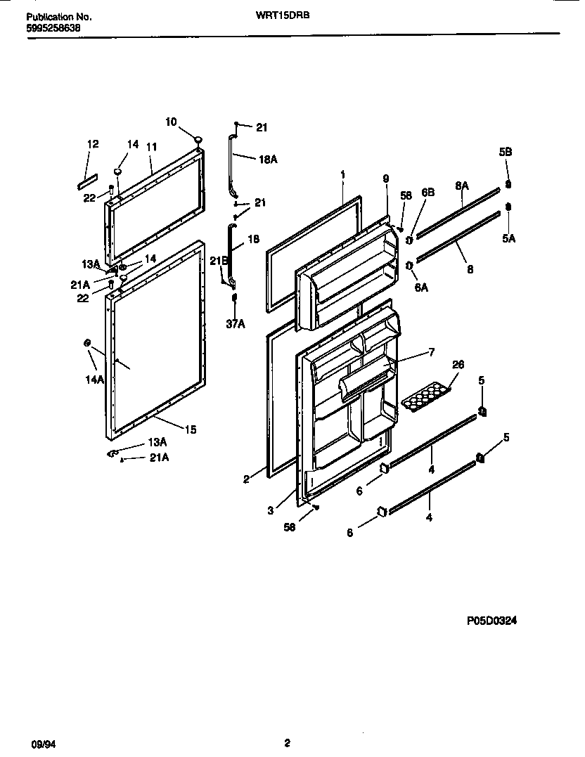 Door section