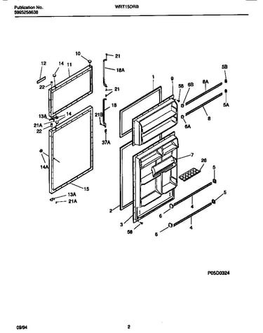 Door section