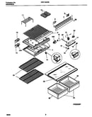 Shelves, controls, divider, mullion