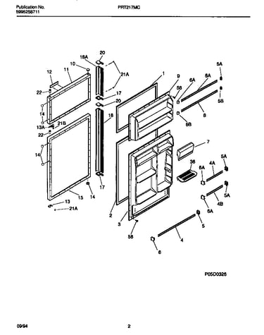 Door section