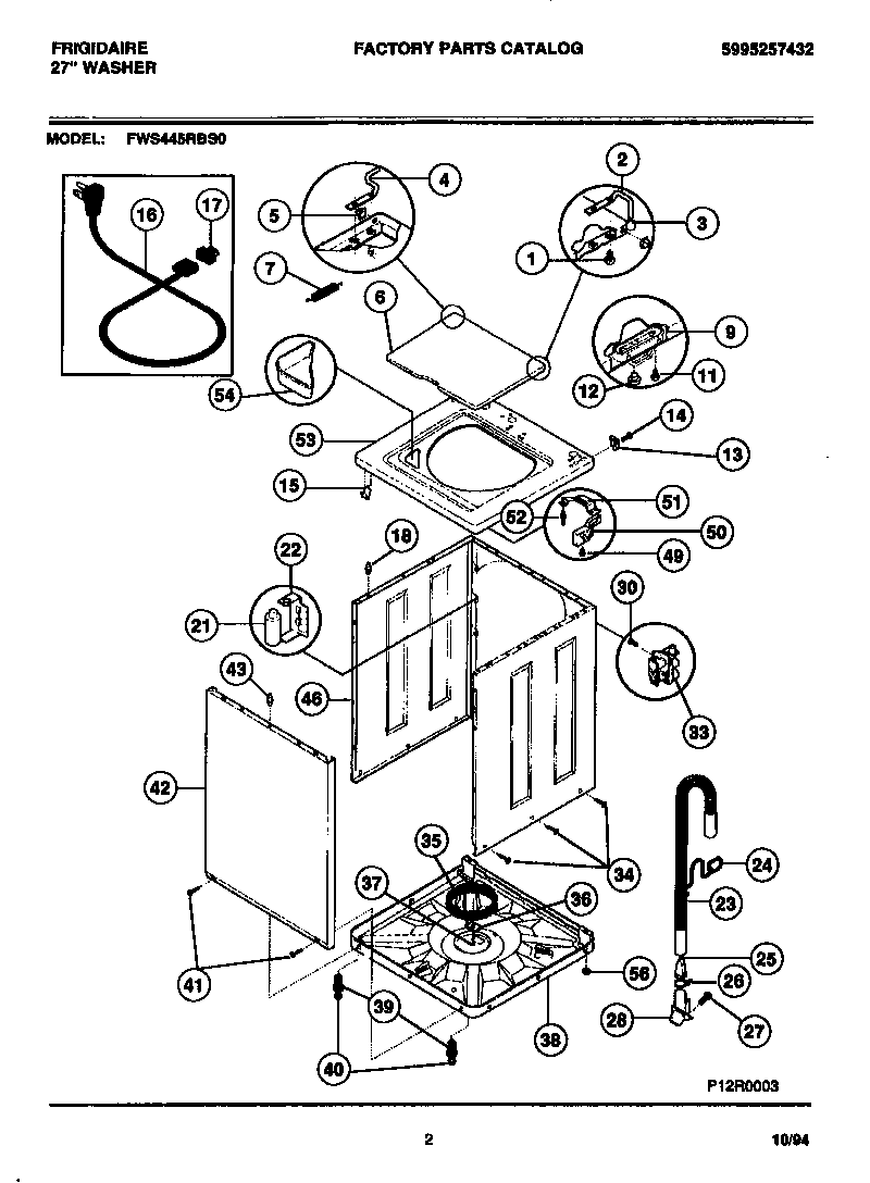 CABINET, TOP PANEL, BASE