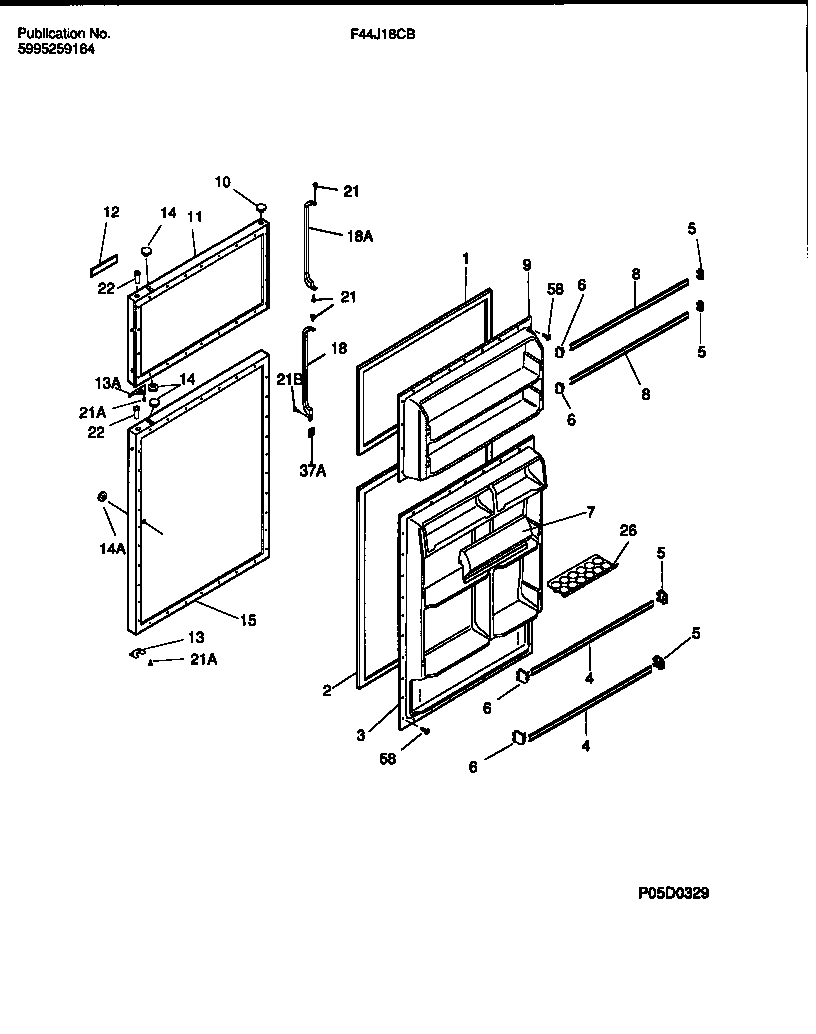 Door section