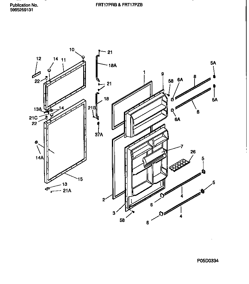 Door section