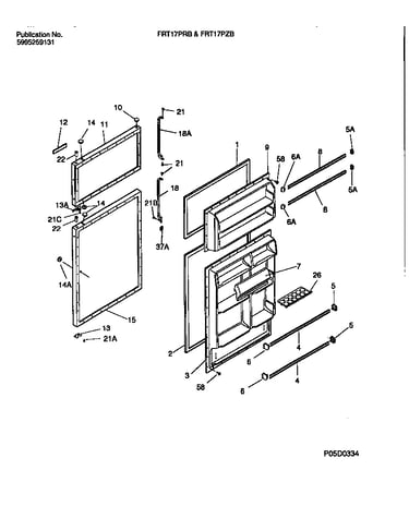 Door section