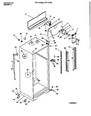 Cabinet w/fan assembly