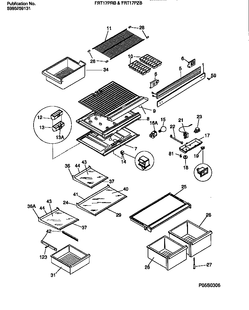 SHELVES, CONTROLS, DIVIDER, MULLION