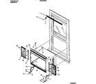 Frigidaire FAS183S2A3 window mounts diagram
