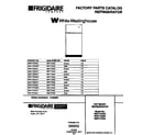 White-Westinghouse WRT17DGCY1 refrigerator diagram