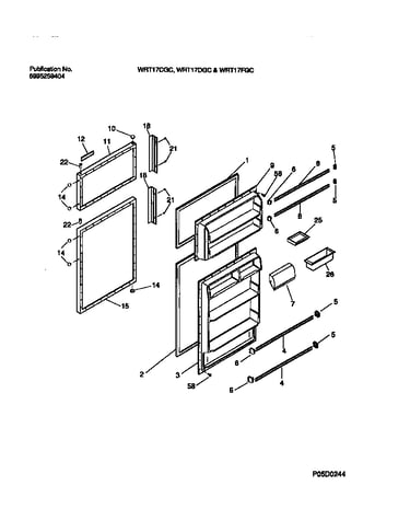 Door section