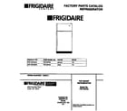 Frigidaire FRT18PRAD4 refrigerator diagram