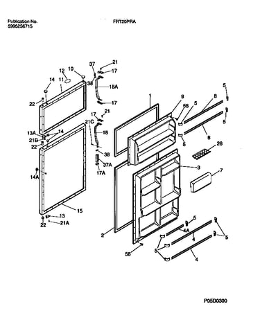 Door section