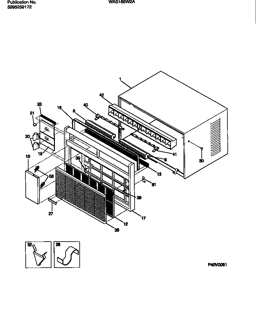 Cabinet front and wrapper