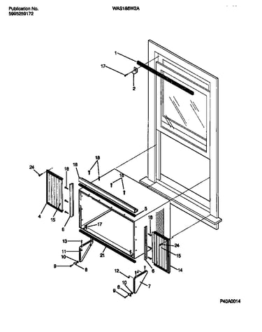 Window mounting parts