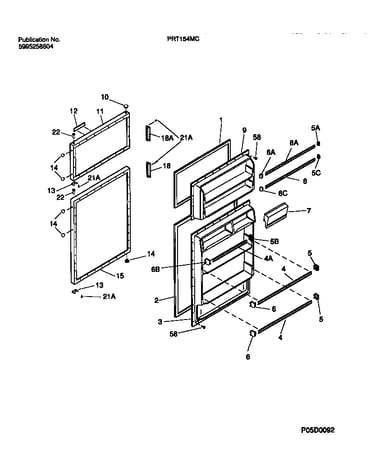 Door section