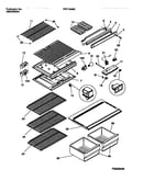 Shelves, controls, divider, mullion