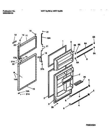 Door section