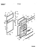 Door section