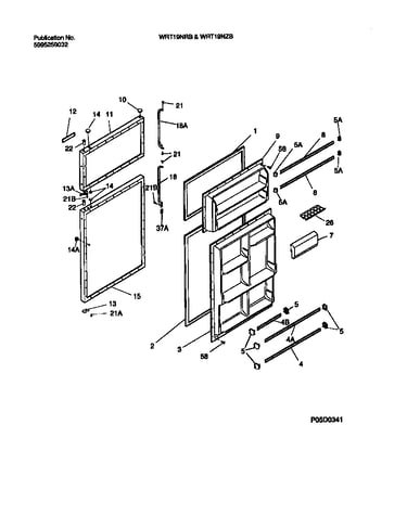 Door section