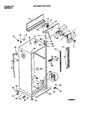 Cabinet w/fan assembly