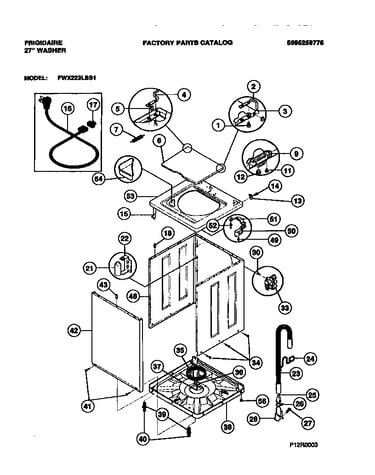 Cabinet, top panel, base
