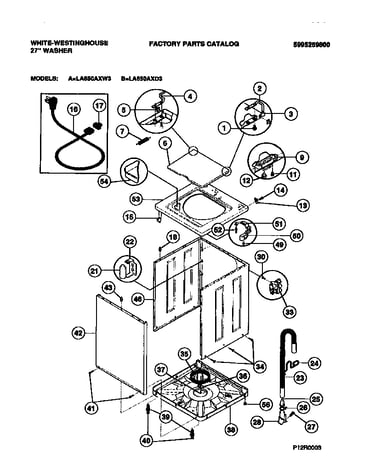 Cabinet, top panel, base