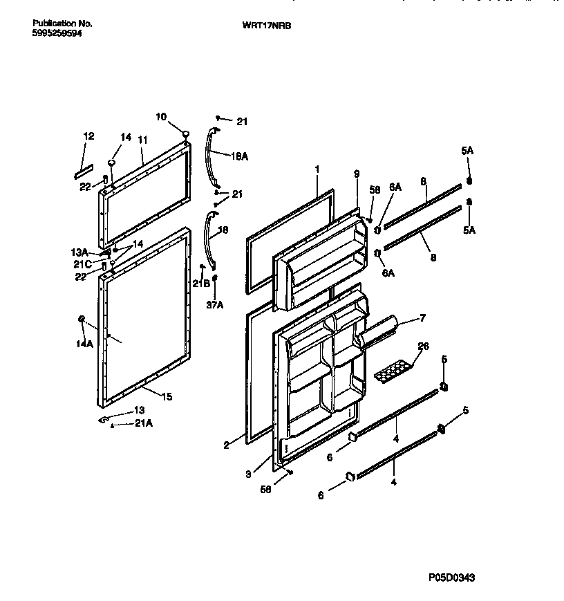 Door section